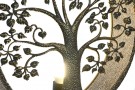VEGGLAMPE - METAL 50X13X50 TREE GOLDEN  thumbnail