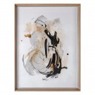 2stk, Abstrakt, håndmalt lerret 58x78 thumbnail