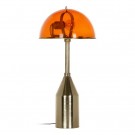Bordlampe champagne gull metall/glass 31x31x65 thumbnail