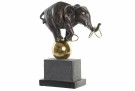  RESIN METAL 31X13X41 ELEPHANT thumbnail