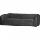 WOOOD SLOPING 3-SEATER SOFA STRUCTURE VELVET MOUNTAIN thumbnail