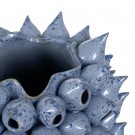 VASE BLUE CERAMIC DECORATION 34 X 34 X 45 CM thumbnail