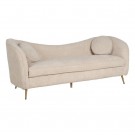 SOFA BEIGE FABRIC ROOM 195 X 74 X 77 CM . 612112 thumbnail