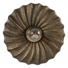 VEGGLAMPE OLD- GOLD METAL LIGHTING 27 X 9 X 27 CM thumbnail