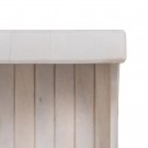 Veggskap hvit mangotre 91x38x149 thumbnail