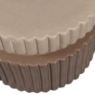 WOOOD Geer sidebord keramisk brun 38xø48cm thumbnail
