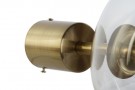 VEGGLAMPE I GLASS  / METAL 20X25X20 BALL GOLDEN thumbnail