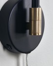 Vegglampe, HDMolecular, Sort/Messing fra Kr 1079.- thumbnail