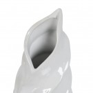 VASE WHITE CERAMIC DECORATION 16 X 15 X 44 CM  thumbnail