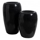 Vase svart 46x46x91 thumbnail