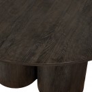 WOOOD Oona spisebord rundt med 3-bens mdf mørkebrun ø140cm thumbnail