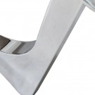 WOOOD ZAANDAM DESIGN LEG METAL CHROME thumbnail