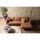 WOOOD RODEO CHAISE LONGUE RIGHT COGNAC thumbnail
