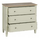 COMMODE BEIGE WOOD 90 X 42 X 85 CM thumbnail