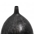 Vase svart aluminium 33x33x120 thumbnail