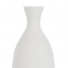 Vase hvit keramikk, håndlaget 14x14x40 thumbnail