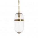 CEILING LAMP GOLD METAL / GLASS LIGHTING 13 X 13 X 30 CM thumbnail