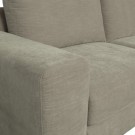 Vtwonen FAMILY 1-SEAT ELEMENT ARM LEFT WARM GREY thumbnail