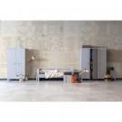 WOOOD Dennis sofaseng i furu - betonggrå for madrass 90 x 200 cm thumbnail