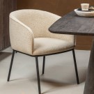 WOOOD LEON DINING CHAIR NATURAL MELANGE thumbnail