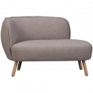 WOOOD HAZEL SMALL SOFA LEFT GREIGE thumbnail