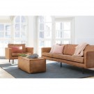 WOOOD RODEO SOFA 3-SEATER COGNAC thumbnail