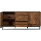 WOOOD FORREST 2-DOORS SIDEBOARD WITH DRAWERS MANGO WOOD NATURAL thumbnail