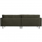 BePureHome RODEO CLASSIC SOFA 3-SEATER VELVET DARK GREEN HUNTER thumbnail