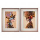 2stk, blomstrene kvinner 64x85 thumbnail