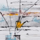 Vase, håndmalt lerret 146x96 thumbnail