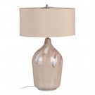 Bordlampe beige metall 45x45x66 thumbnail