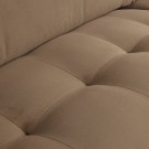 BePureHome RODEO CLASSIC SOFA 3-SEATER VELVET TAUPE thumbnail