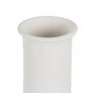 Vase hvit keramikk, håndlaget 18x18x40 thumbnail