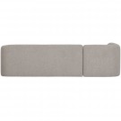 WOOOD SLOPING CORNER SOFA LEFT OFF WHITE MELANGE thumbnail