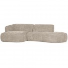 WOOOD POLLY CHAISE LONGUE LEFT SAND thumbnail