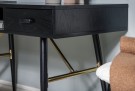 Gull skrivebord 60 x 110 Svart thumbnail