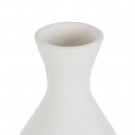 Vase hvit keramikk, håndlaget 16x16x50 thumbnail