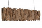 CEILING LAMP TEAK IRON 160X30X40 HECHO A MANO LA-217895 thumbnail