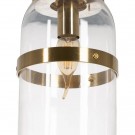 CEILING LAMP GOLD METAL / GLASS LIGHTING 13 X 13 X 30 CM thumbnail