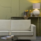 WOOOD RODEO CORNER SOFA LEFT VELVET PISTACHIO thumbnail