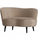 WOOOD SARA LOUNGE ARMCHAIR LEFT VELVET KHAKI thumbnail