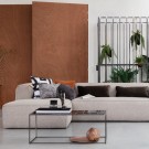 WOOOD BEAN CORNER SOFA INCL. CUSHIONS LIGHT GREY  - Venstre thumbnail