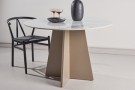 Bootcut spisebord ø10 beige thumbnail
