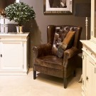 Kingston Deluxe Seater antik sort eller antikk middel-brun thumbnail
