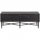 WOOOD BEQUEST COFFEE TABLE / TV UNIT WOOD BLACK 120  thumbnail