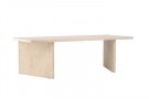 Skagen rektangulært spisebord 240 x 100 beige thumbnail