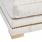 Sjeselongsofa beige 114x155x92 thumbnail
