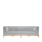 Hübsch Moment Sofa 3-personers Large Grå  thumbnail