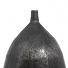 Vase svart aluminium 33x33x120 thumbnail