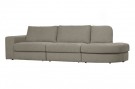 Vtwonen FAMILY 2,5-SEATER SOFA ROUNDED RIGHT WARM GREY thumbnail